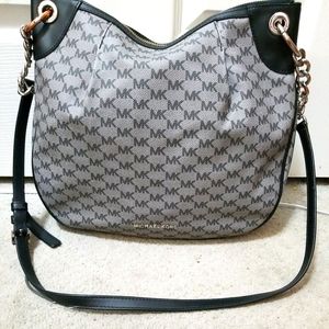 Michael Kors Jet Set Travel MK PVC Signature Large